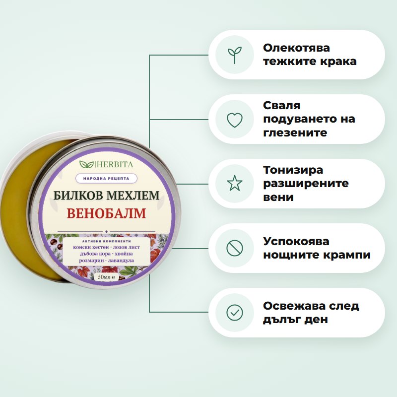 Какво прави ВЕНОБАЛМ