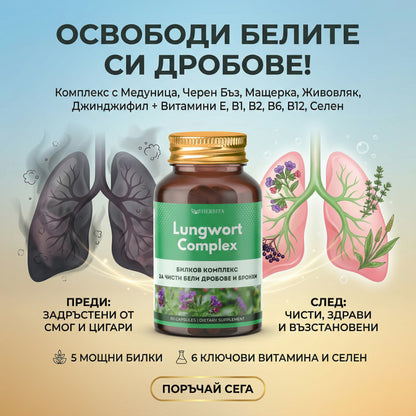 Lungwort Complex - За чисти бели дробове и бронхи