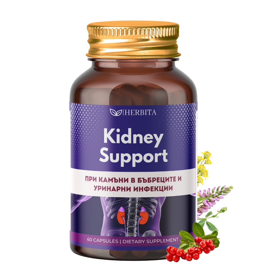 Kidney Support - За камъни в бъбреците и уринарни инфекции