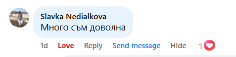 Customer review screenshot
