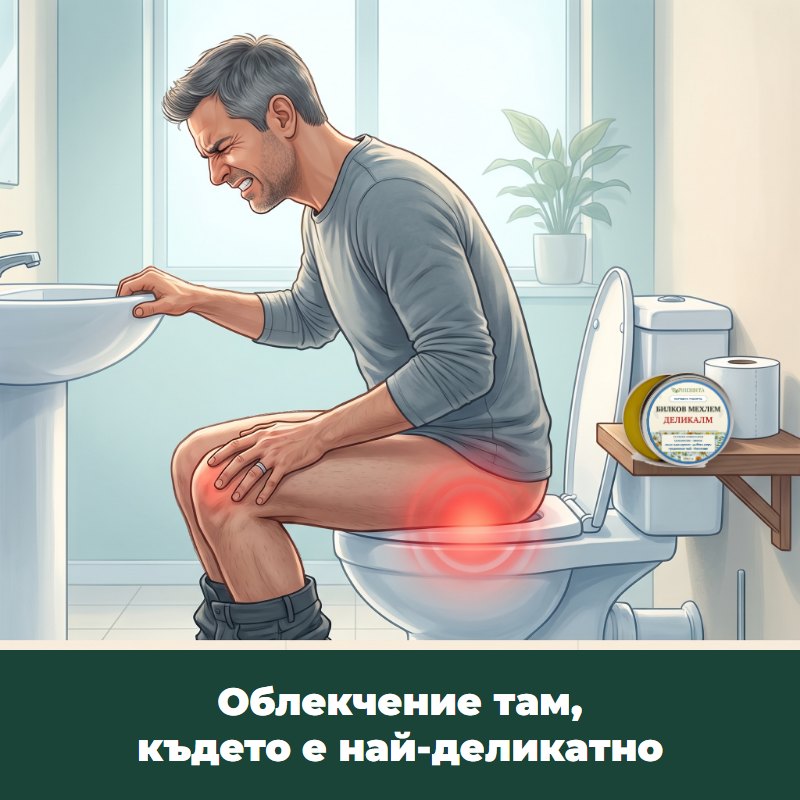 Облекчение там, където е най-деликатно