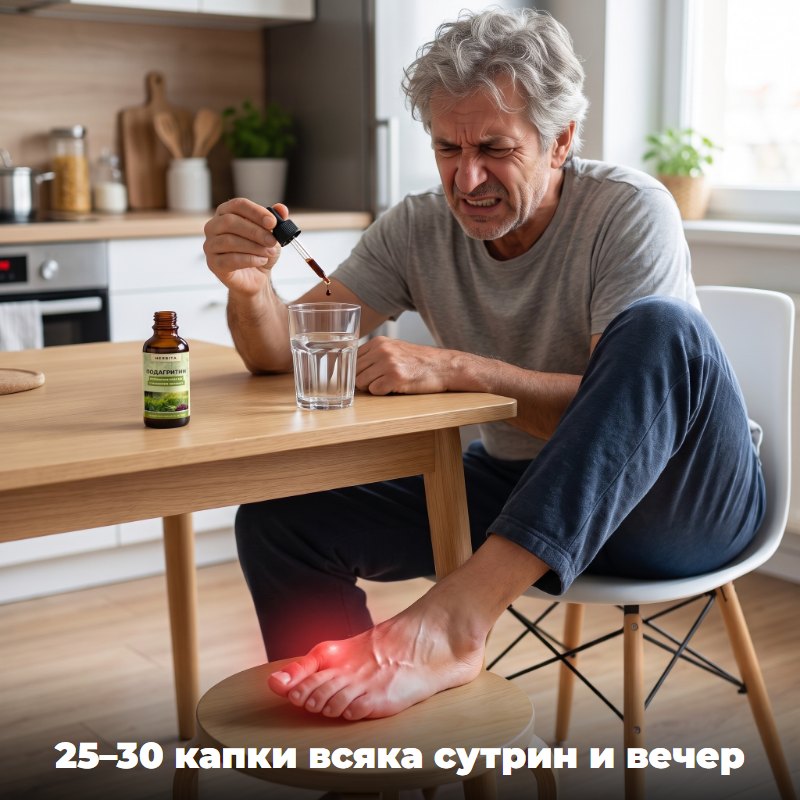 25–30 капки всяка сутрин и вечер