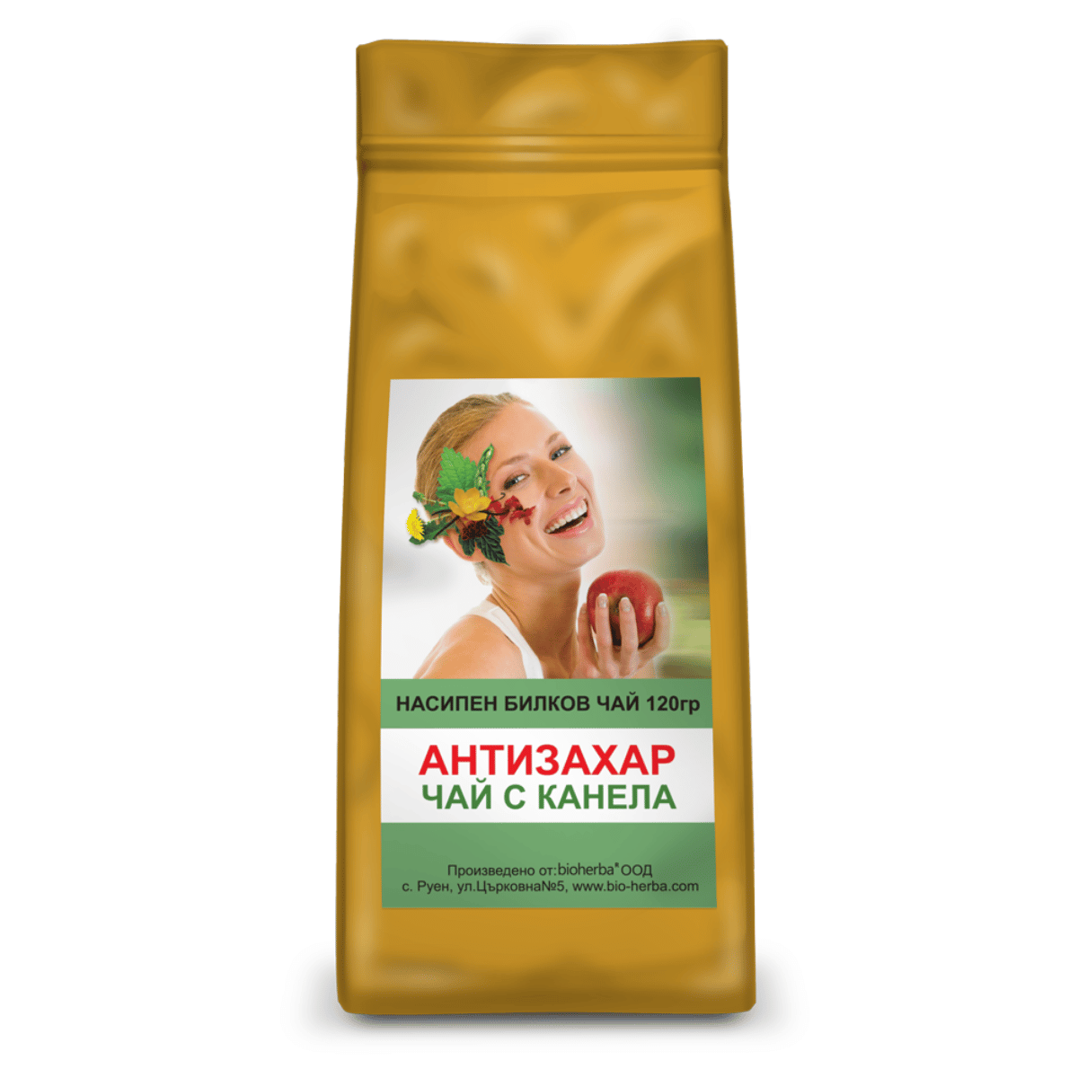 Антизахар чай с канела 120 гр
