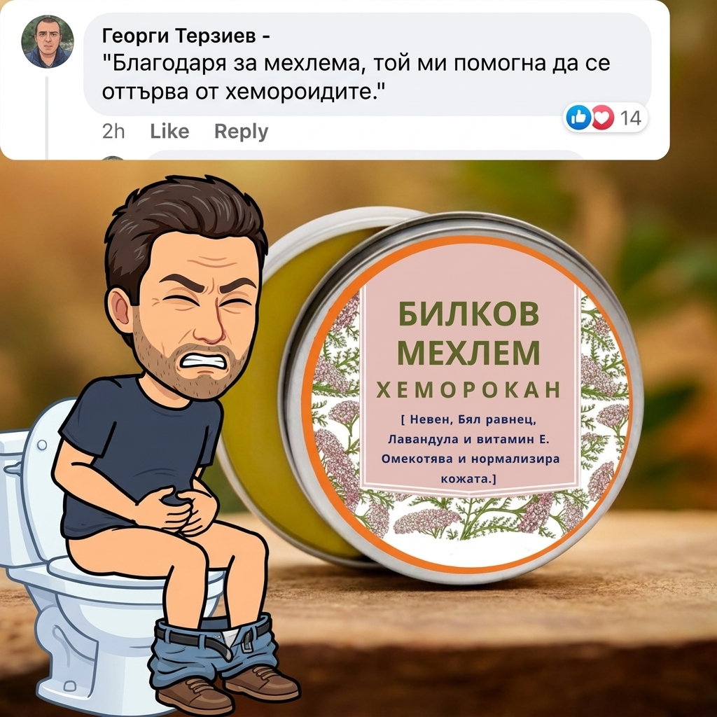 ХЕМОРОКАН - Билков мехлем при хемороиди