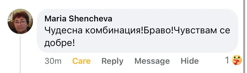 Customer review screenshot