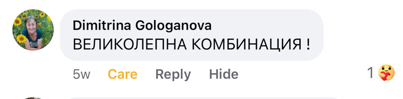 Customer review screenshot