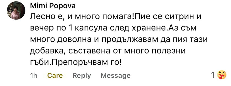 Customer review screenshot